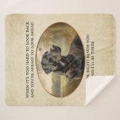 Loyal Black Lab Sherpadecke (Vorderseite (Horizontal))