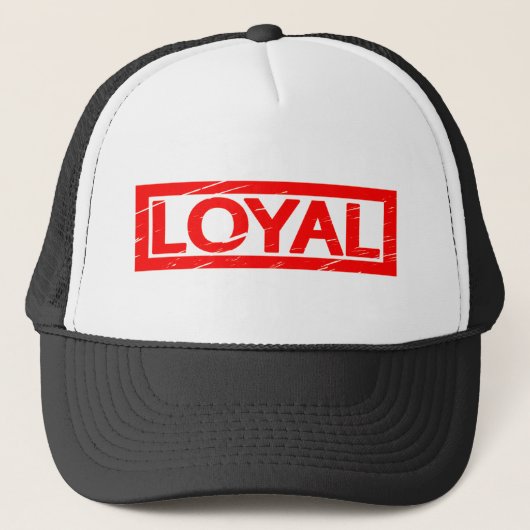 Loyal-Briefmarke Truckerkappe (Vorderseite)