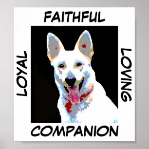 Loyal Companion Print Poster