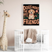 Loyal Dog Companiship Poster