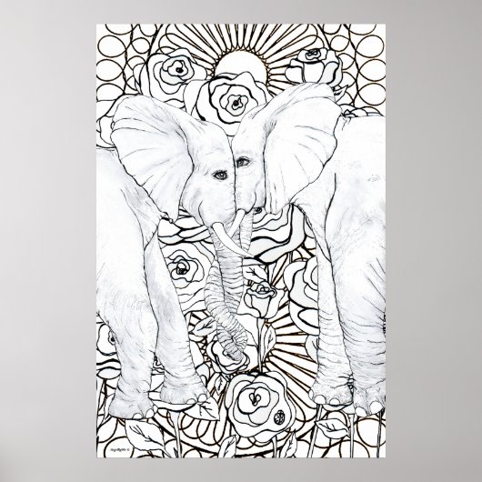Loyal Elephants Poster (Vorne)