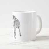 Loyal Eyes Hinter dir Jumbo-Tasse (Vorderseite Rechts)