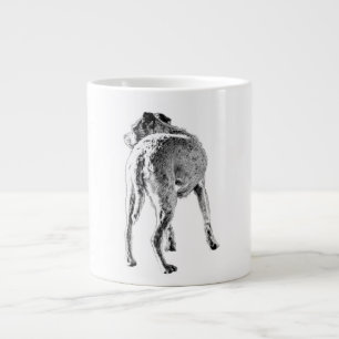 Loyal Eyes Hinter dir Jumbo-Tasse