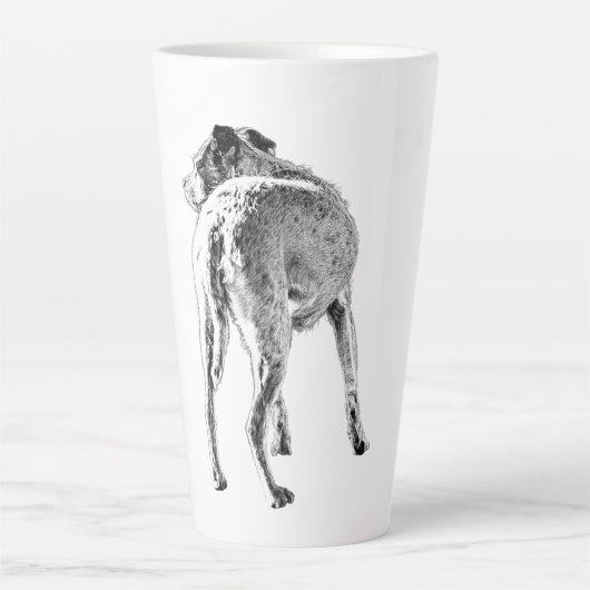 Loyal Eyes Hinter dir Milchtasse (Vorderseite)