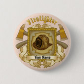 Loyal Firefighter Button (Vorderseite)