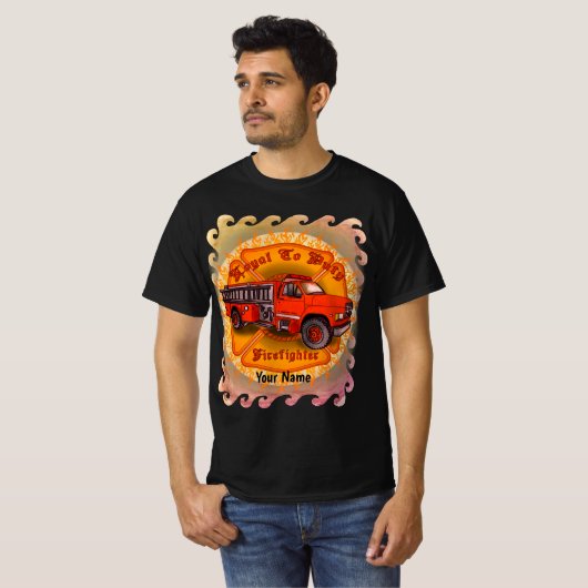 Loyal Firefighter T - Shirt (Vorne ganz)