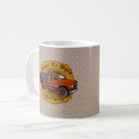 Loyal Firefighter Tasse (Vorderseite Links)