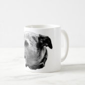 Loyal Gaze Terrier Mix Tasse (VorderseiteRechts)