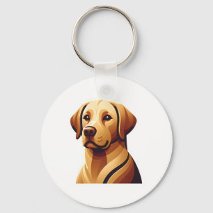 Loyal Labrador Retriever Schlüsselanhänger