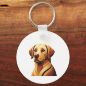 Loyal Labrador Schlüsselanhänger (Vorderseite)