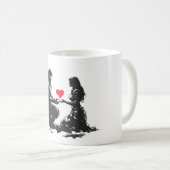Loyal-Liebe Kaffeetasse (VorderseiteRechts)