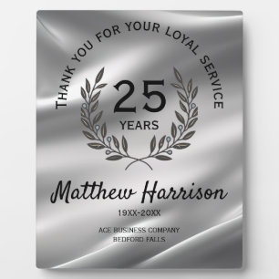 Loyal Long Service Appreciation Award. Personalisi Fotoplatte
