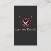 lOYAL Over Romantic Visitenkarte (Vorderseite)