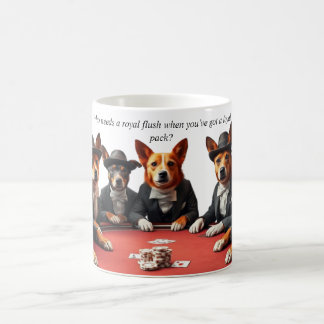 Loyal Pack - Poker Hunde Magic Morphing Tasse