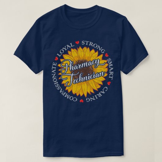 Loyal Pharmacy Technician T-Shirt (Design vorne)