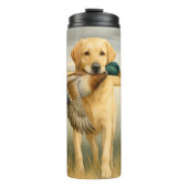 Loyal Retriever, Jägerbelohnung Thermosbecher (Vorderseite)