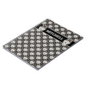 Loyal Siberian Husky Arctic Sled Dog Pet Puppy Notizblock (Linke Seite)