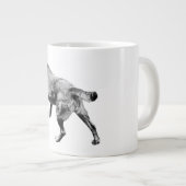 Loyal Stride im Herbst Tinte Jumbo-Tasse (Vorderseite Rechts)