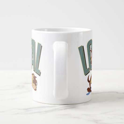 Loyal Tasmanian She-Devil & TAZ™ Jumbo-Tasse (Rückseite)