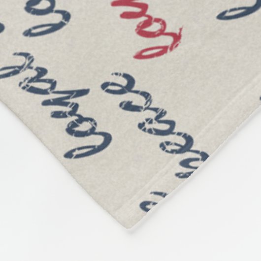 Loyal to My Peace Fleece Blanket (Ecke)