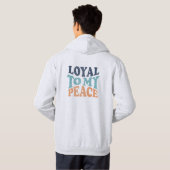Loyal to My Peace Men's Hoodies (Schwarz voll)