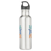 Loyal to My Peace Water Bottles Edelstahlflasche (Rückseite)
