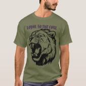 Loyal zum Core - Lion Loyalty T-Shirt (Vorderseite)