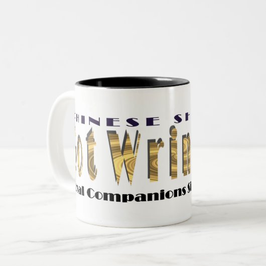 Loyale Begleiter-Tasse Zweifarbige Tasse (Vorderseite Links)