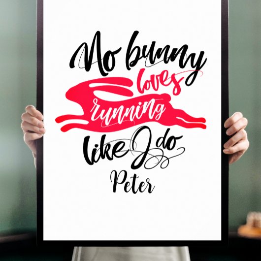 Loyale Motivation mit roter, sonniger Typografie Poster