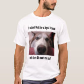 Loyaler Freund Huskie T-Shirt (Vorderseite)
