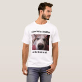 Loyaler Freund Huskie T-Shirt (Vorne ganz)
