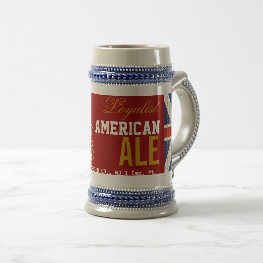 LOYALIST AMERICAN ALE BIERGLAS (VorderseiteRechts)