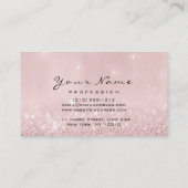 Loyalität 6 Makeup Eyebrow Eyes Lashes Rose Silber Visitenkarte (Rückseite)