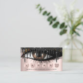 Loyalität 6 Makeup Friseur Eyelash Extension Visitenkarte (Stehend Vorderseite)