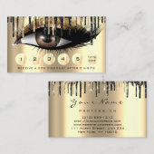 Loyalität 6 Punch Makeup Makeup Eyelash Extension Visitenkarte (Vorne/Hinten)