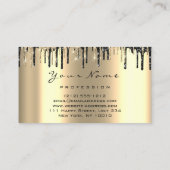 Loyalität 6 Punch Makeup Makeup Eyelash Extension Visitenkarte (Rückseite)