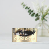 Loyalität 6 Punch Makeup Makeup Eyelash Extension Visitenkarte (Stehend Vorderseite)