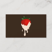 Loyalität der weißen Schokoladensterben Treuekarte (Vorderseite)