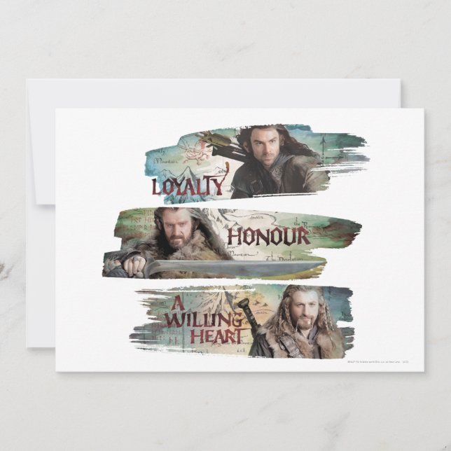 Loyalität, Ehre, ein bereitwilliges Herz (Vorderseite)