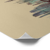 Loyalität, Ehre, ein bereitwilliges Herz Poster (Ecke)