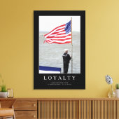 Loyalität: Inspiration Leinwanddruck (Insitu (Wohnzimmer))