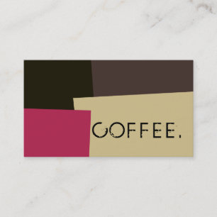 Loyalität Kaffeepunch Modernes Retro-Bild #2 Treuekarte