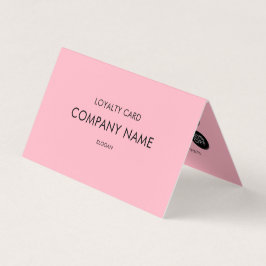 Loyalität Modernes Minimalistisches Kirschblossom Visitenkarten