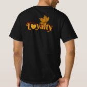 Loyalität (Psalm 33:4) Herrenhemd T-Shirt (Rückseite)