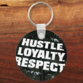 Loyalität. Respektieren Sie Schlüsselanhänger (Vorderseite)