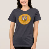 Loyalität schüttelt nicht gut Tri-Blend shirt (Vorderseite)