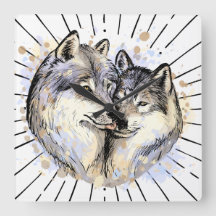 Loyalität und Liebe in freier Wildbahn (Wolf-Liebe