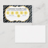 Loyalität vergütet Karte (Vorne/Hinten)