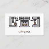 Loyalität vergütet Karte coffeeshop Café (Rückseite)