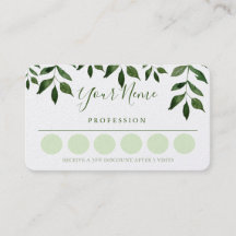 Loyalität-Visitenkarte